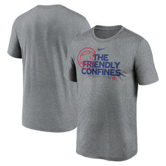 Chicago Cubs Nike Local Rep Legend Performance T-Shirt - Heathered Charcoal - Nike Lifestyle