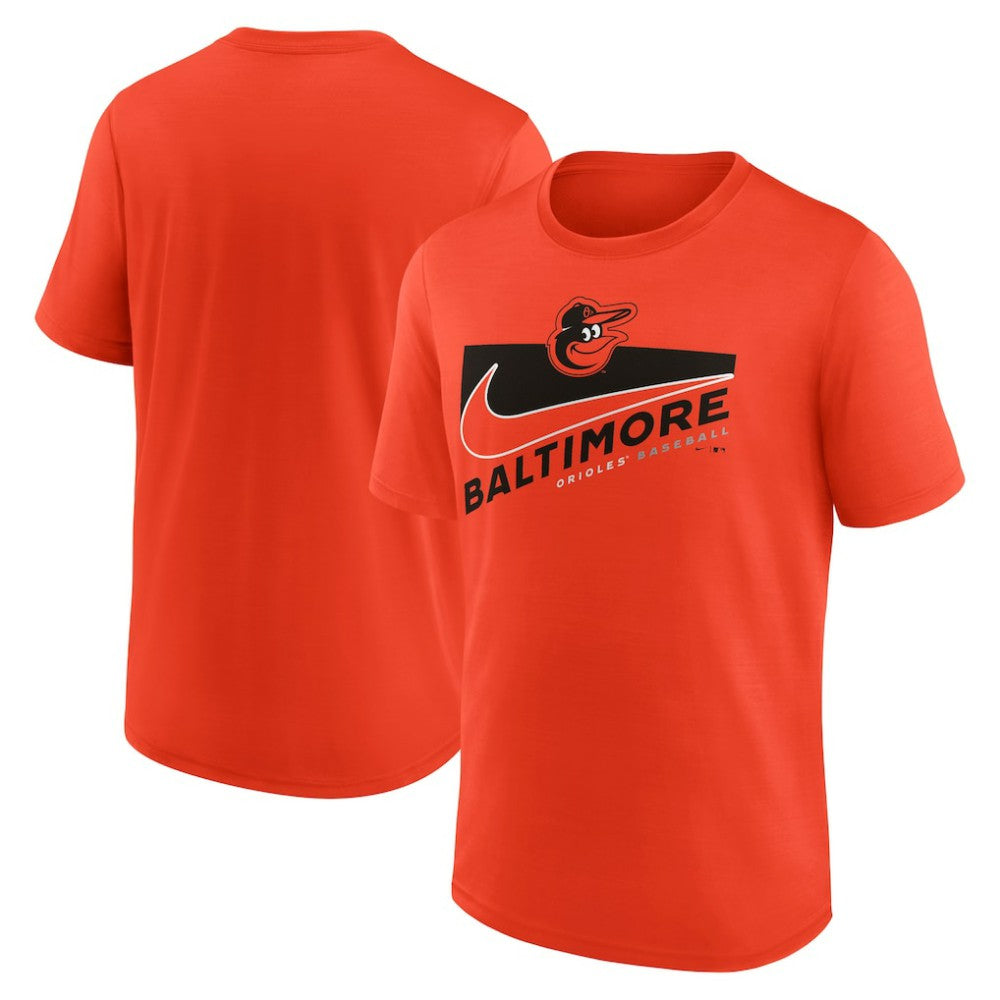 Baltimore Orioles Nike Swoosh Town Performance T-Shirt - Orange - Nike Discount
