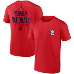 Washington Nationals Fanatics Iconic Bring It T-Shirt - Red - Fanatics on Sale