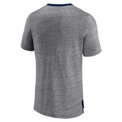 Minnesota Twins Fanatics Iconic Team Element Speckled Ringer T-Shirt - Heathered Gray - Fanatics Online