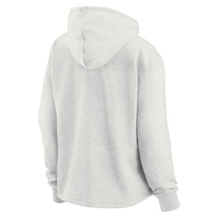Chicago Blackhawks Fanatics Women's True Classics Legacy Quarter-Zip Hoodie - Ash - NHL 4370583