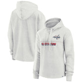 Washington Capitals Fanatics Women's True Classics Legacy Quarter-Zip Hoodie - Ash - NHL 4370589