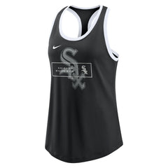 Chicago White Sox Nike Women's X-Ray Racerback Performance Tank Top - Black - Nike Sale