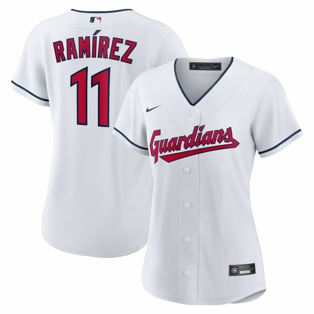 Jose Ramirez Cleveland Guardians Nike Women's Home Replica Player Jersey - White - Nike Lifestyle