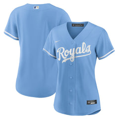 Kansas City Royals Nike Women's Alternate Replica Team Logo Jersey - Light Blue - Nike Lifestyle