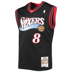 Aaron McKie Philadelphia 76ers Hardwood Classics Swingman Jersey Black | Mitchell & Ness Near Me