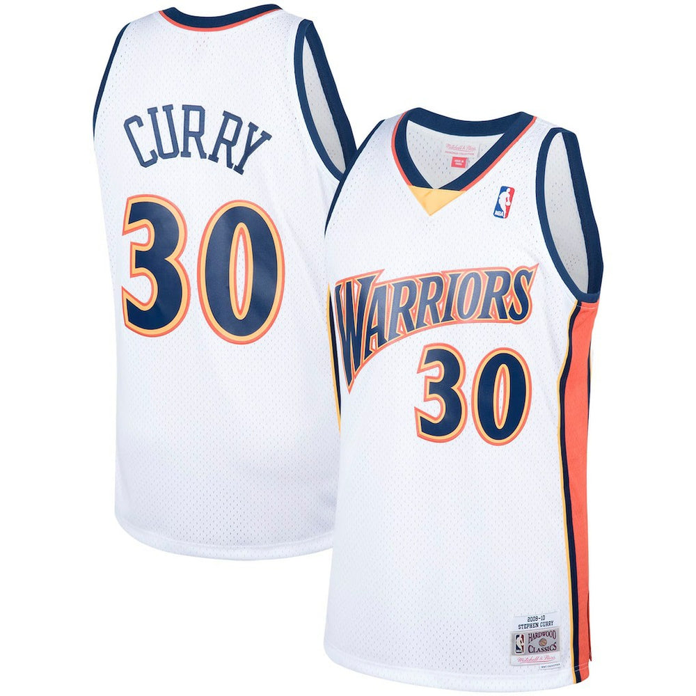 Stephen Curry Golden State Warriors Hardwood Classics Swingman Jersey for sale White | Mitchell & Ness for sale