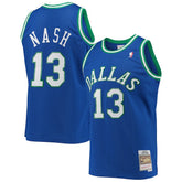 Steve Nash Dallas Mavericks 1998/99 Hardwood Classics Swingman Jersey for sale Blue | Mitchell & Ness