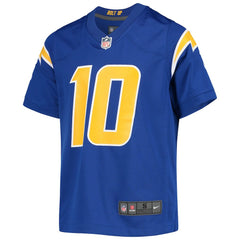 Nike Justin Herbert Los Angeles Chargers Youth Game Jersey Royal