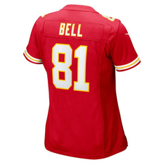 Nike Blake Bell Kansas City Chiefs Women's Game Player Jersey Red