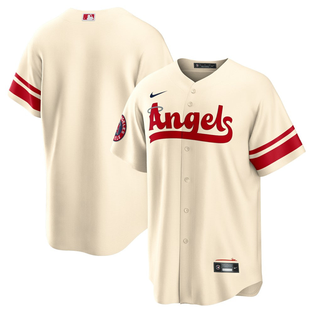 Los Angeles Angels Nike City Connect Replica Team Jersey - Cream - Nike Sale
