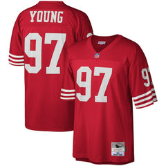 Mitchell & Ness Bryant Young San Francisco 49ers Legacy Replica Jersey Scarlet