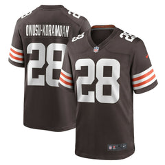 Nike Jeremiah Owusu-Koramoah Cleveland Browns Game Player Jersey Brown