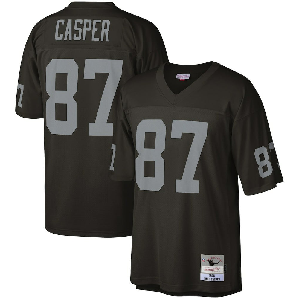 Mitchell & Ness Dave Casper Las Vegas Raiders Legacy Replica Jersey Black