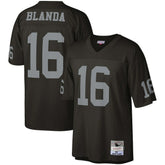 Mitchell & Ness George Blanda Las Vegas Raiders Legacy Replica Jersey Black