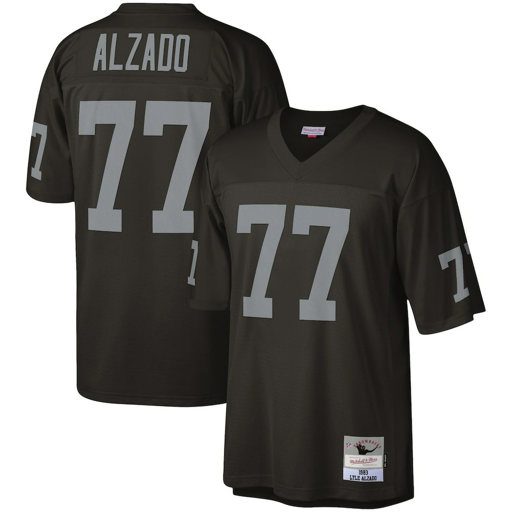 Mitchell & Ness Lyle Alzado Las Vegas Raiders Legacy Replica Jersey Black