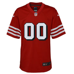 Nike San Francisco 49ers Youth Alternate Custom Game Jersey Scarlet