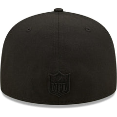 Atlanta Falcons New Era Team Black on Black Alternate 59FIFTY Fitted Hat