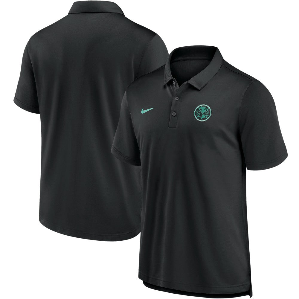 Club America Slim 2.0 Polo Black - Nike