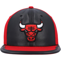 Chicago Bulls Day One Snapback Hat Black/Red | Mitchell & Ness Lifestyle