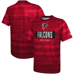 Atlanta Falcons New Era Combine Authentic Sweep T-Shirt Red