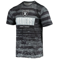 Las Vegas Raiders New Era Combine Authentic Sweep T-Shirt Black