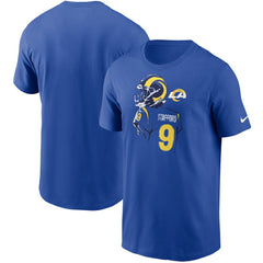 Nike Matthew Stafford Los Angeles Rams Player Graphic T-Shirt Royal