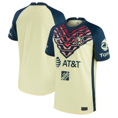 Club America Youth 2021/22 Home Breathe Stadium Replica Jersey Yellow - Nike outlet