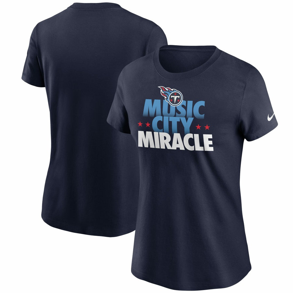 Nike Tennessee Titans Women's Hometown Collection T-Shirt Navy