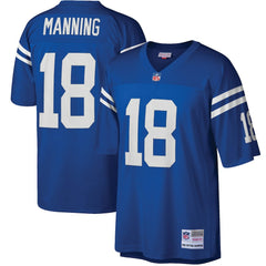 Mitchell & Ness Peyton Manning Indianapolis Colts Big & Tall 1998 Retired Player Replica Jersey Royal