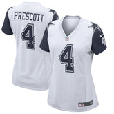 Nike Dak Prescott Dallas Cowboys Women's Alternate Game Jersey White