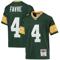 Mitchell & Ness Brett Favre Green Bay Packers Youth 1996 Retired Player Legacy Jersey Green