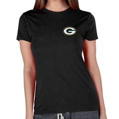 Green Bay Packers Concepts Sport Women's Marathon Knit Lounge Top Black