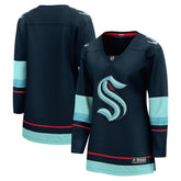 Seattle Kraken Fanatics Women's Home Breakaway Jersey - Navy - NHL 4429840
