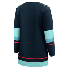Seattle Kraken Fanatics Women's Home Breakaway Jersey - Navy - NHL 4429840