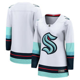 Seattle Kraken Fanatics Women's Away Breakaway Jersey - White - NHL 4429842