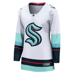 Seattle Kraken Fanatics Women's Away Breakaway Jersey - White - NHL 4429842