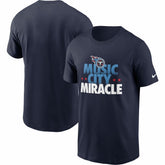 Nike Tennessee Titans Hometown Collection Music City T-Shirt Navy
