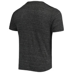 Las Vegas Raiders New Era Helmet Logo Tri-Blend T-Shirt Black