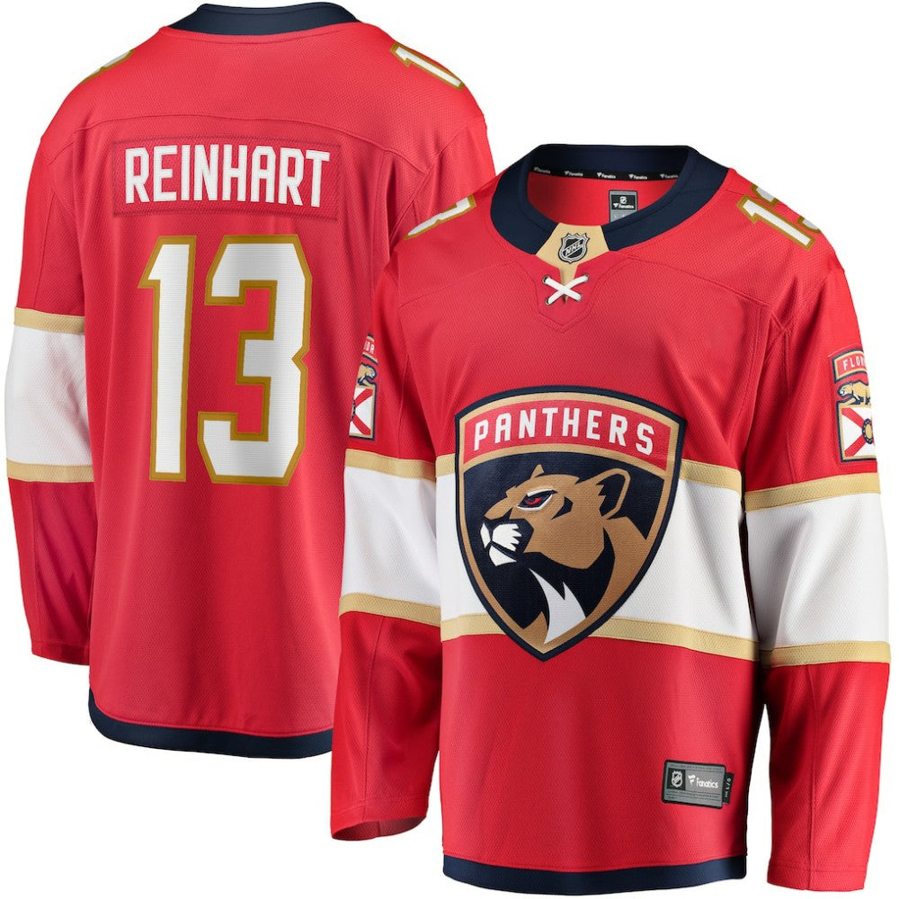 Sam Reinhart Florida Panthers Fanatics Breakaway Player Jersey - Red - NHL 4437551