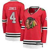 Seth Jones Chicago Blackhawks Fanatics Women's Home Breakaway Player Jersey - Red - NHL 4437553