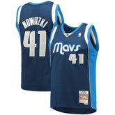 Dirk Nowitzki Dallas Mavericks 2011/12 Hardwood Classics Swingman Jersey for sale Navy | Mitchell & Ness outlet