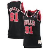 Dennis Rodman Chicago Bulls Women's Hardwood Classics Swingman Jersey for sale Black | Mitchell & Ness outlet