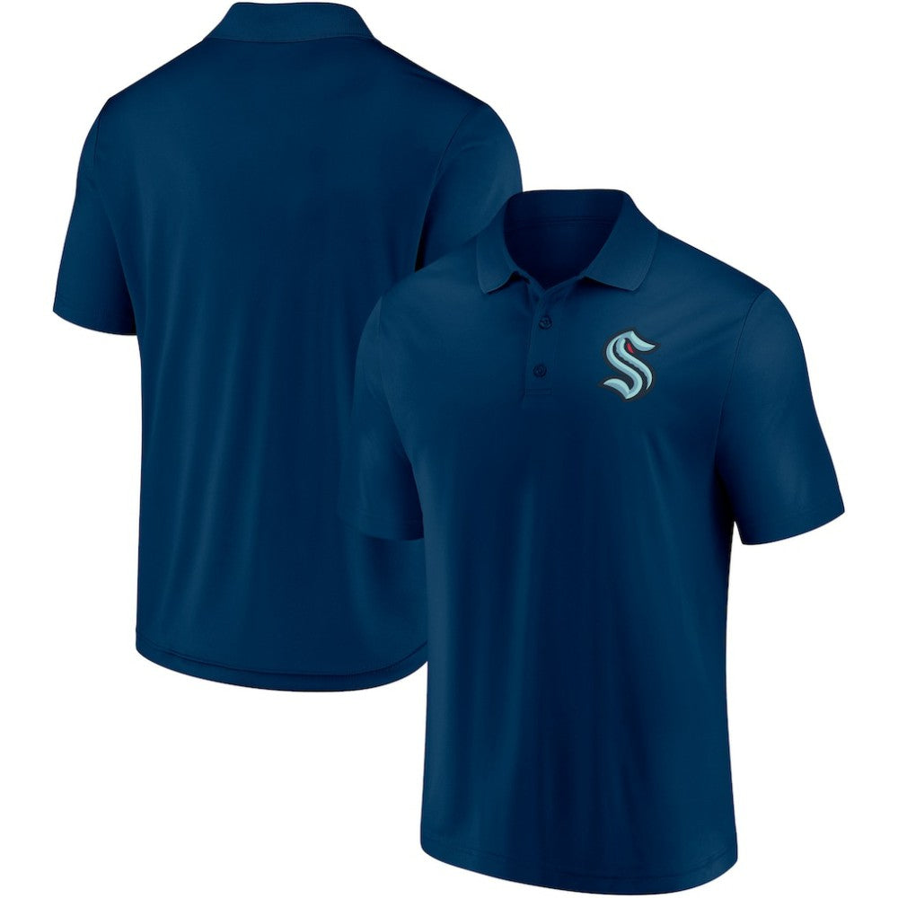Seattle Kraken Fanatics Winning Streak Polo - Deep Sea Blue - NHL 4443081