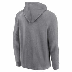 Miami Marlins Fanatics No Time Off Raglan Pullover Hoodie - Gray - Fanatics Discount