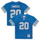 Mitchell & Ness Barry Sanders Detroit Lions Male Preschool 1996 Retired Legacy Jersey Blue