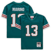 Mitchell & Ness Dan Marino Miami Dolphins Male Preschool 1984 Retired Legacy Jersey Aqua