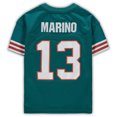 Mitchell & Ness Dan Marino Miami Dolphins Male Preschool 1984 Retired Legacy Jersey Aqua