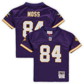 Mitchell & Ness Randy Moss Minnesota Vikings Male Preschool 1998 Retired Legacy Jersey Purple
