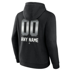 Tampa Bay Lightning Personalized Midnight Mascot Logo Pullover Hoodie - Black - NHL 4444401